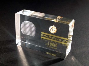 Fairchild_Micrologic_Paperweight